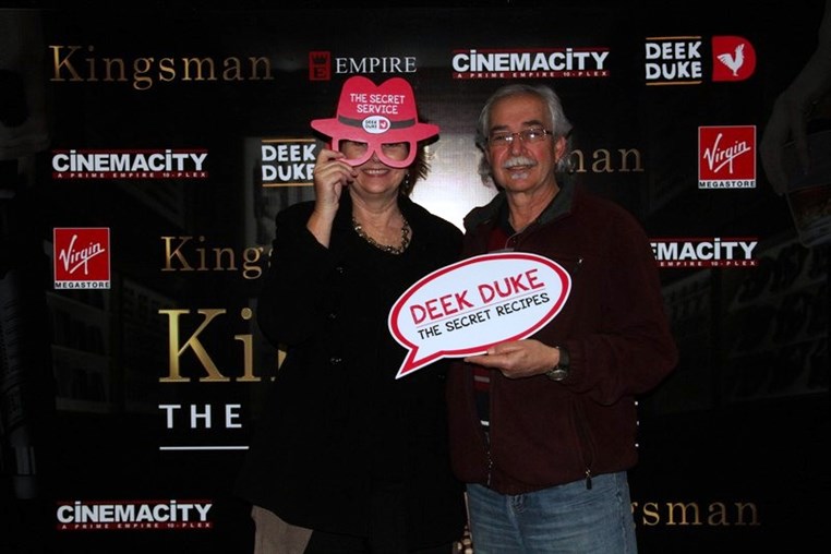 Deek Duke Avant Premiere of Kingsman